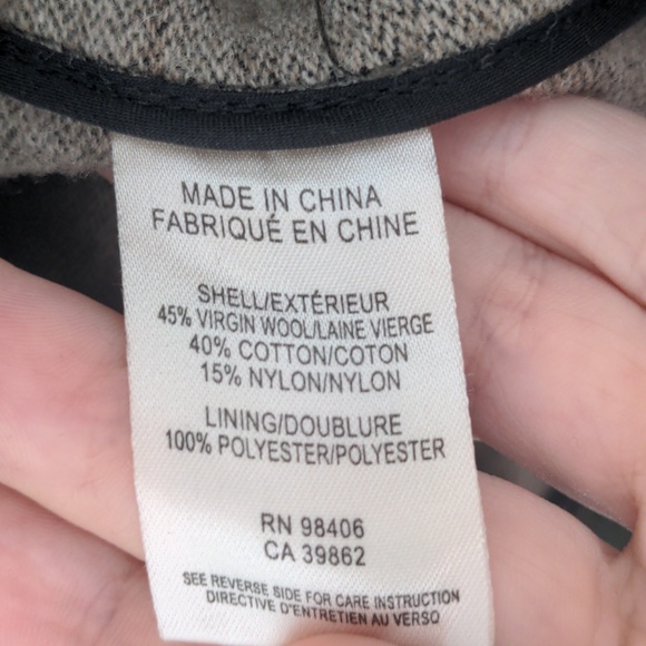 Theory moss green wool toggle coat s - Picture 6 of 8